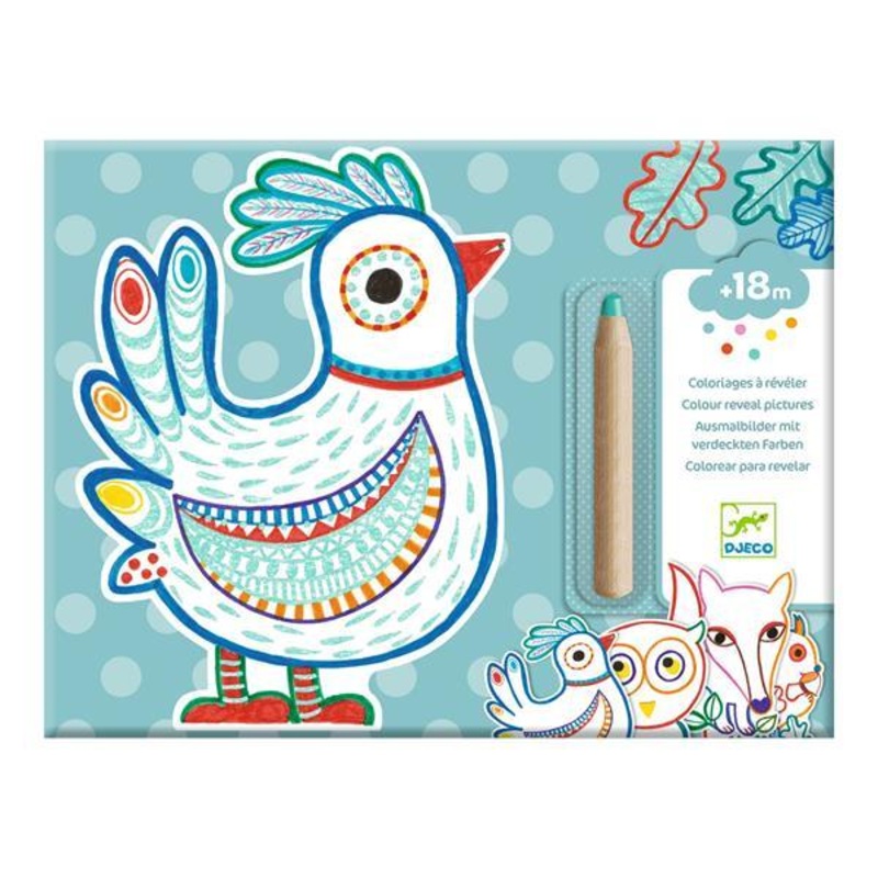 Coloriage - Animaux de la fort