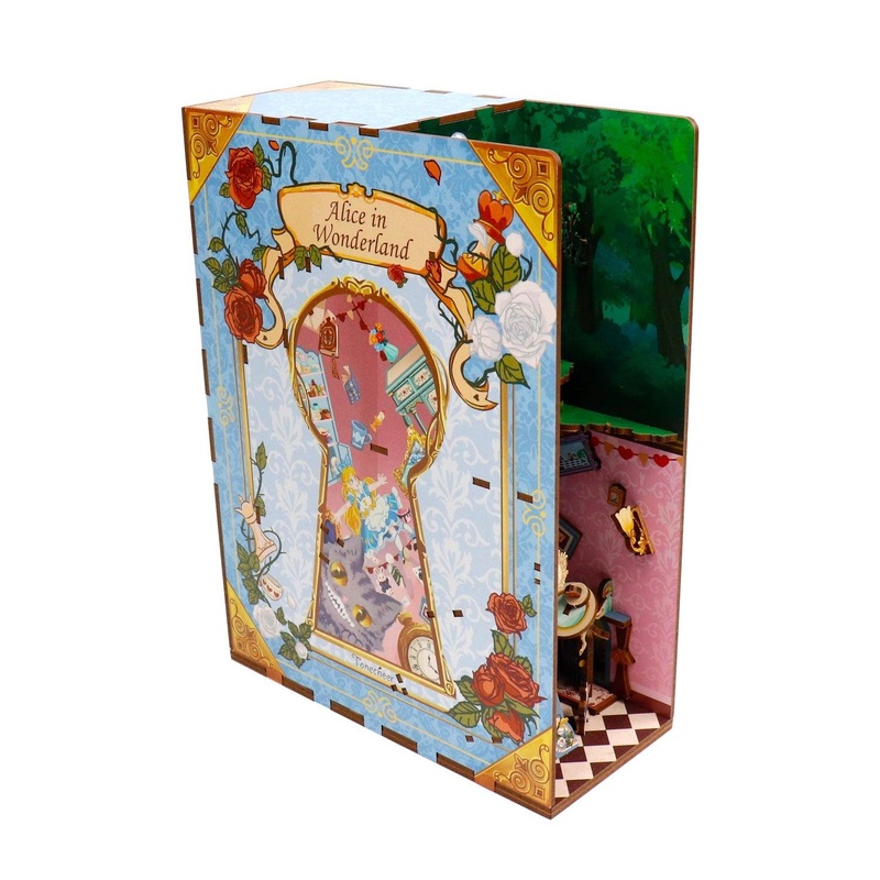 Serre-Livres - Alice au pays des merveilles