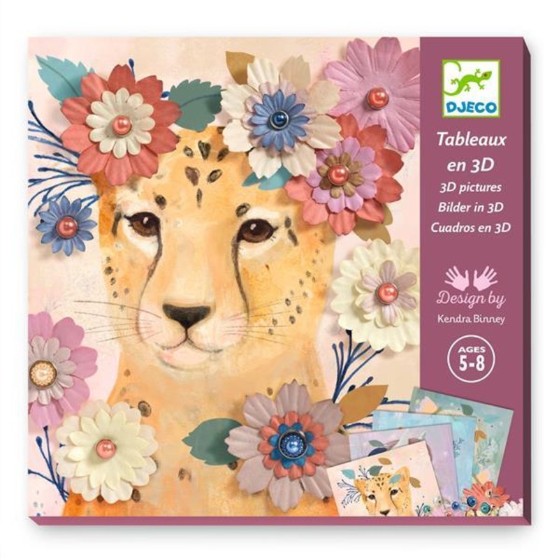 Tableaux 3D - Couronnes de fleurs