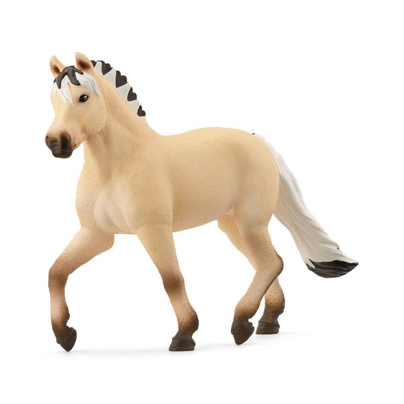Jument cheval du fjord norvgien