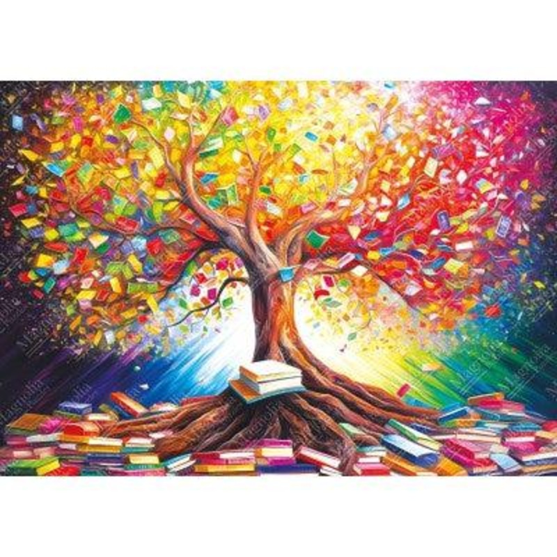 Arbre  livres - 1000 mcx