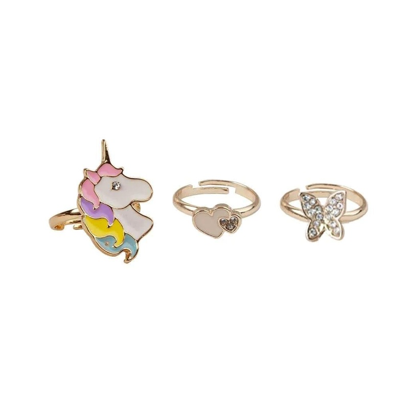 Bague Boutique - Papillon et licorne