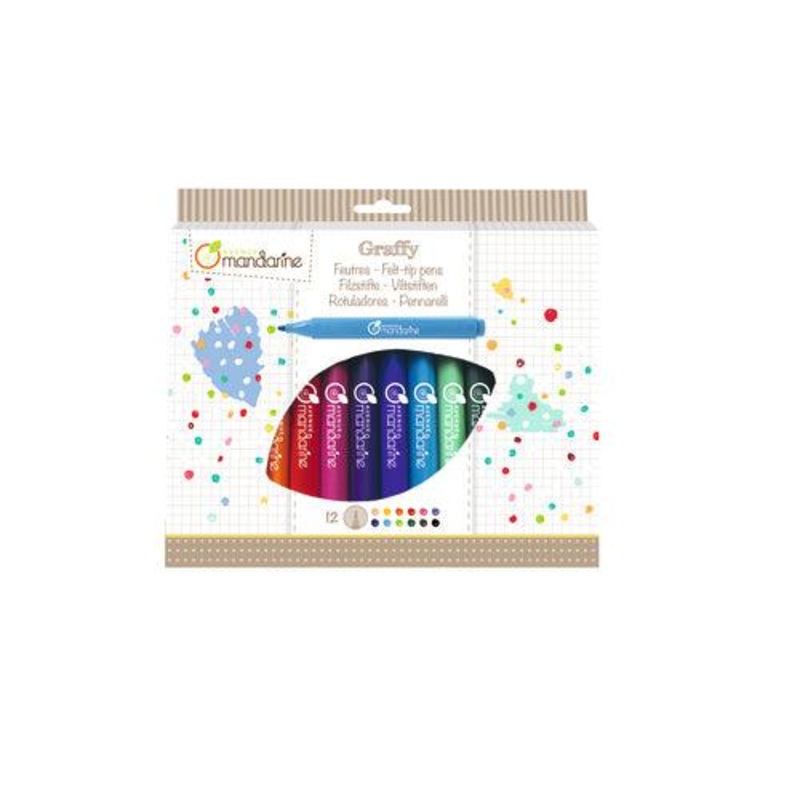 Pochette de 12 Feutres