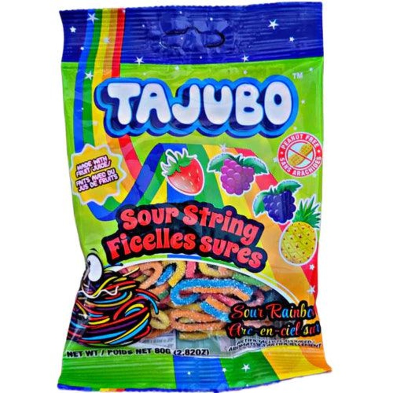 Tajubo ficelles sures - Arc-en-ciel - 80 g