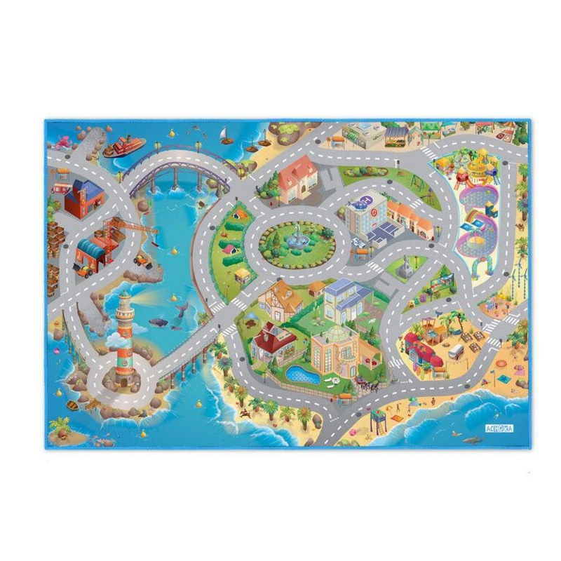 Achoka - Tapis de jeu antidrapant