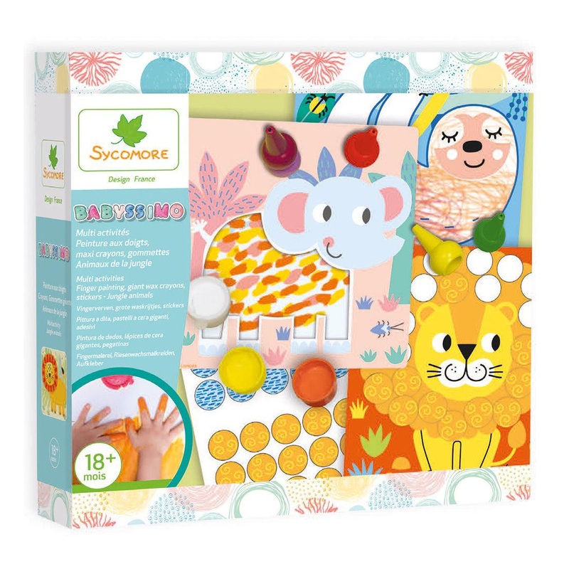 Babyssimo - Multi activits de peinture aux doigts XL