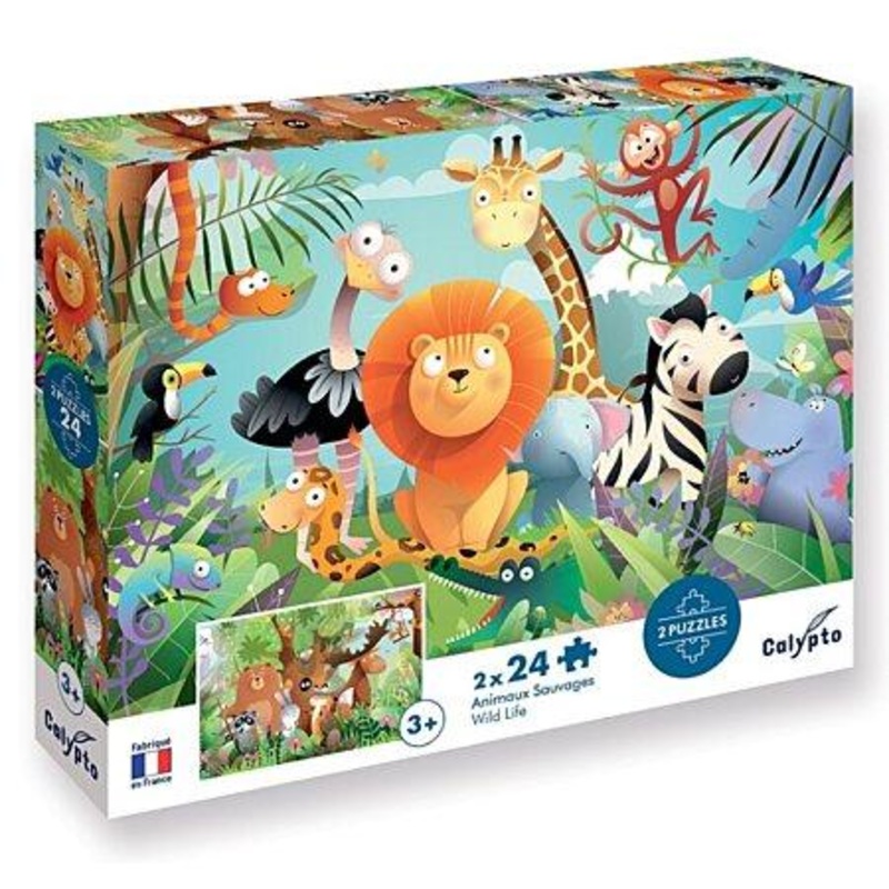 Animaux sauvages - 2 x 24 mcx