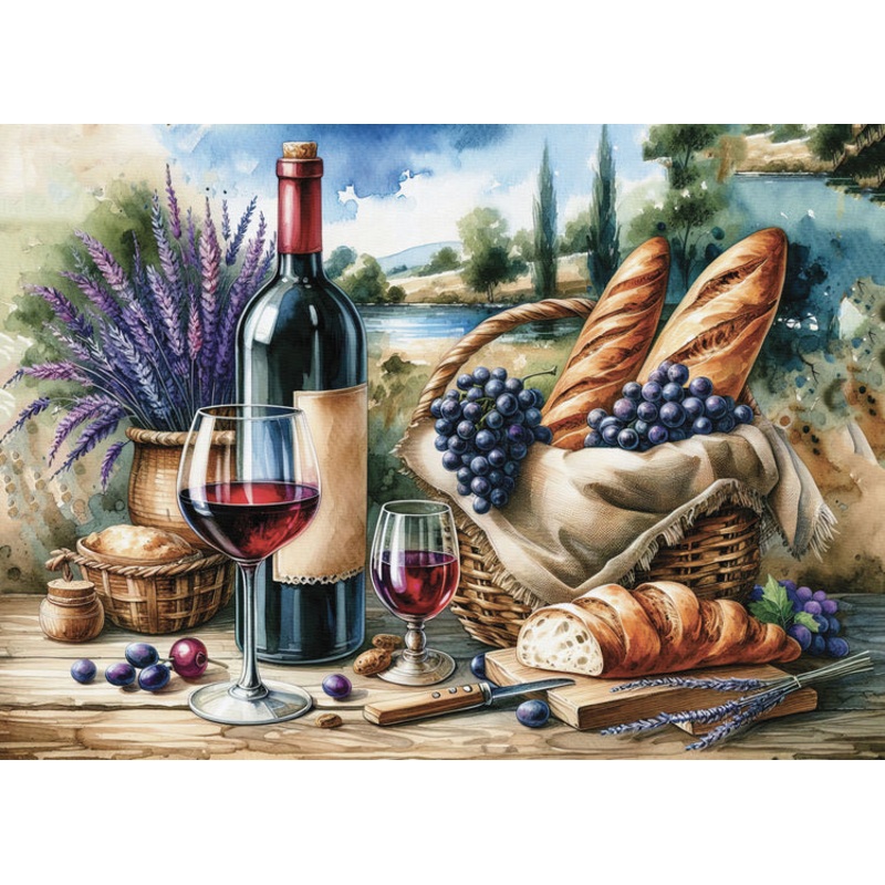 Broderie de diamant - Rustic Vineyard Feast