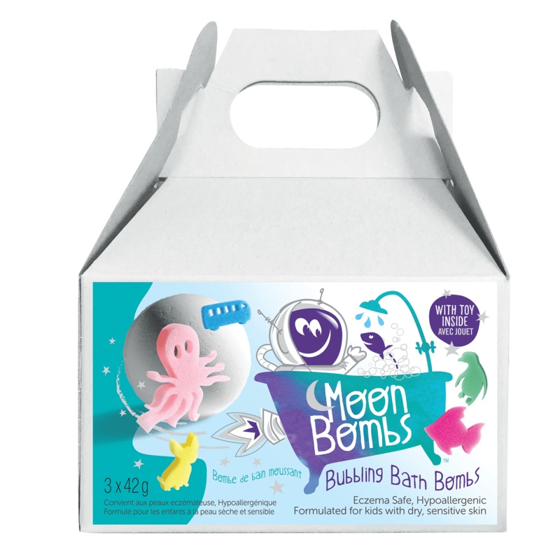 Bombes de bain Moon Bombs avec jouet