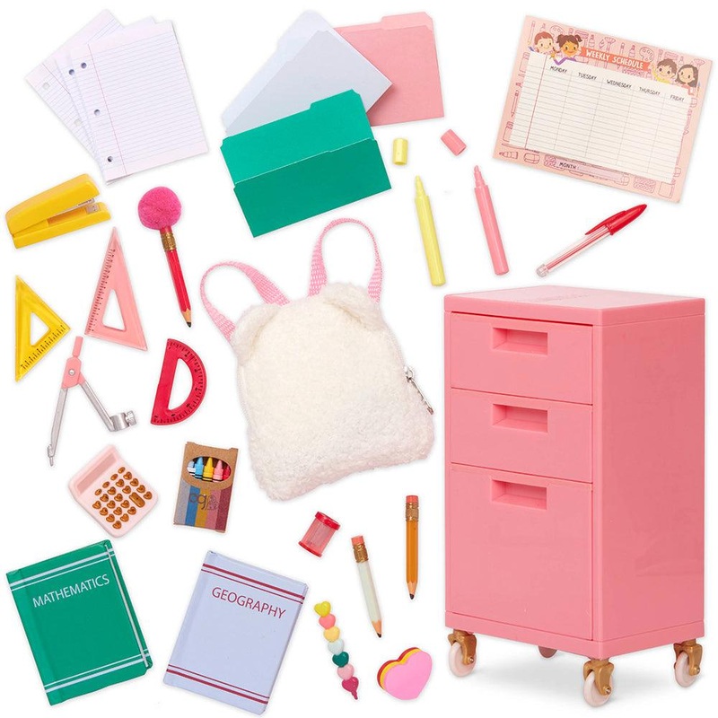 Accessoires OG - "Ready, set, learn!" - Ensemble d'accessoires scolaires
