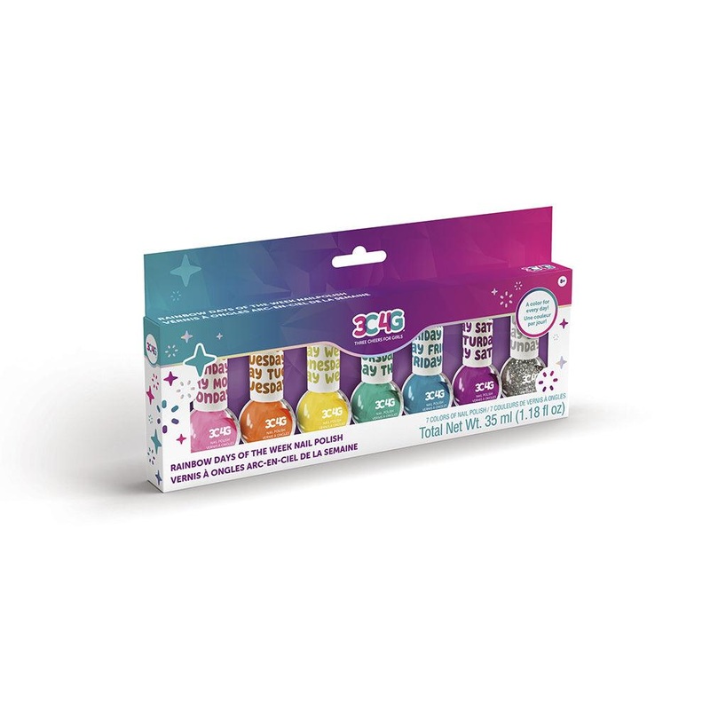 Vernis  ongles 7 couleurs