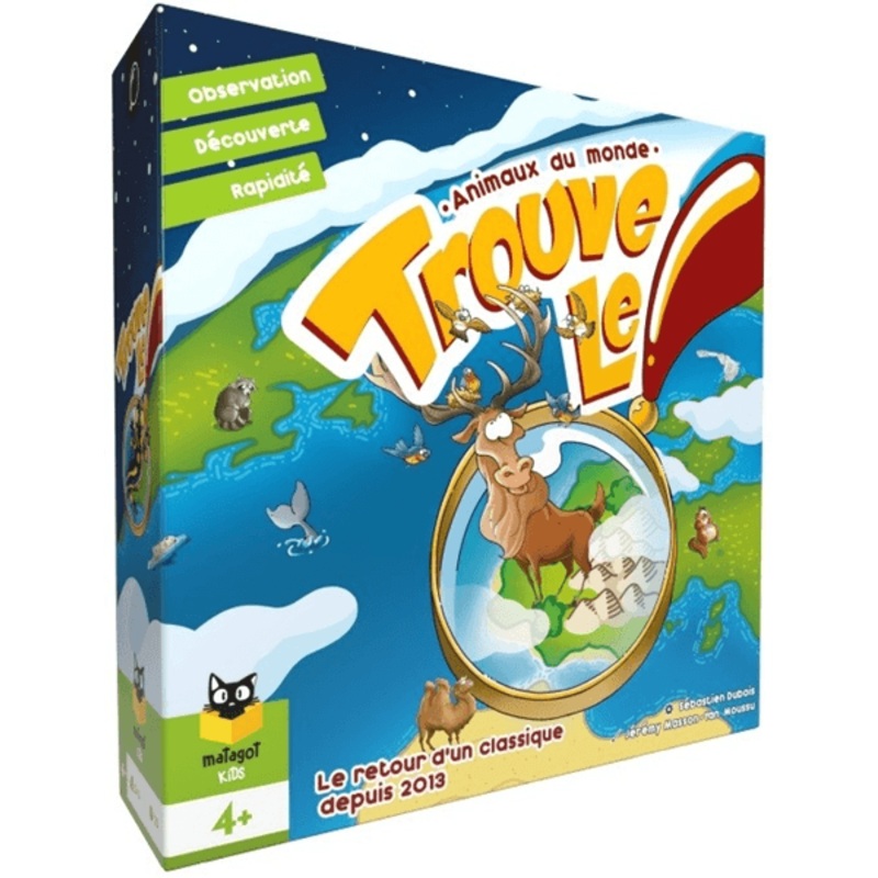 Trouve-le! Animaux du monde (Fr)