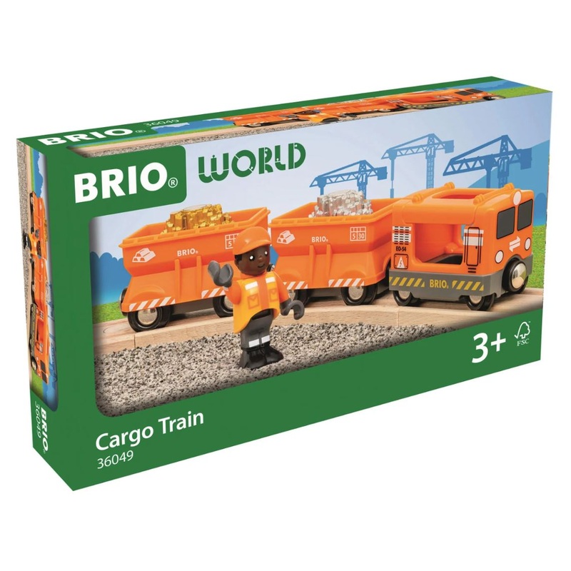 Train de marchandises en or