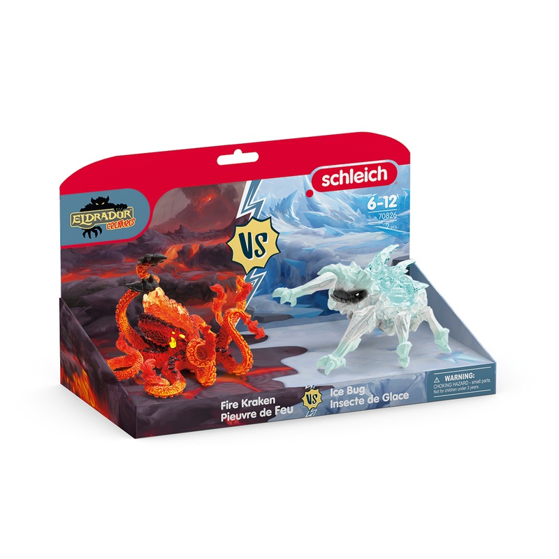 Pieuvre de Feu contre Insecte de Glace - Eldrador