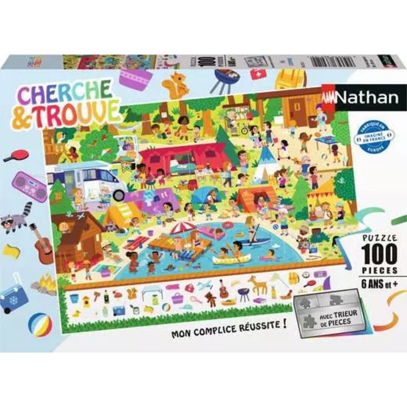 Au Camping - Cherche et Trouve - 100 mcx