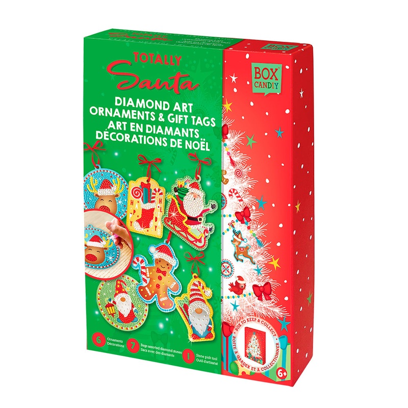 Box CanDIY - Ornements en diamants et tiquettes cadeaux (Bil)