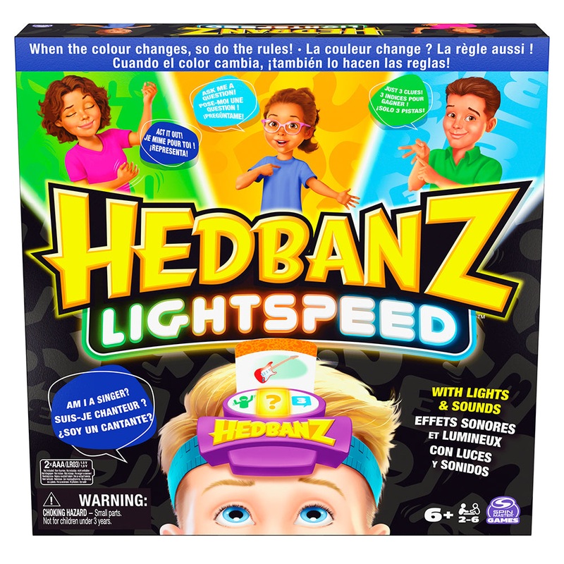 Hedbanz Lightspeed Sons et Lumires (Bil)