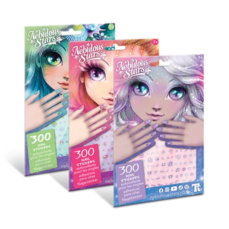 Autocollants pour les ongles - Nebulous Stars