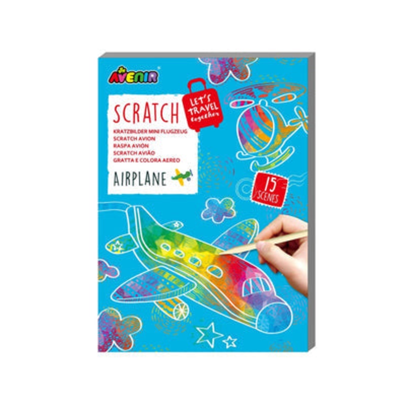 Avenir - Minis cartes  gratter - Avions