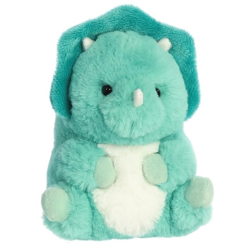5" Rolly Pet Tey Triceratops