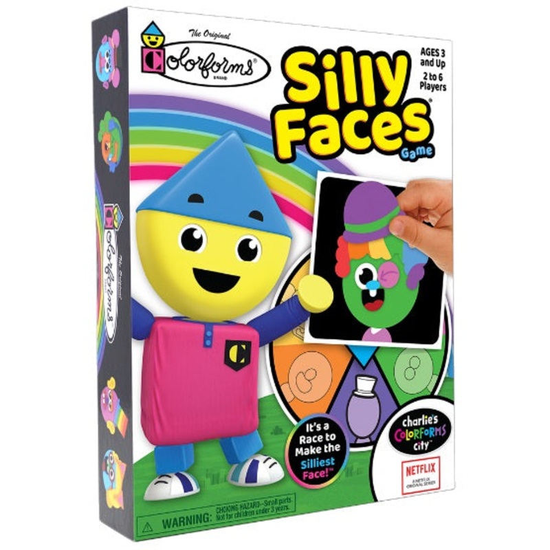 Colorforms Silly Faces Game