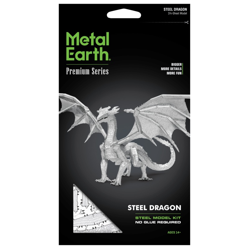 Steel Dragon Premium Metal Earth