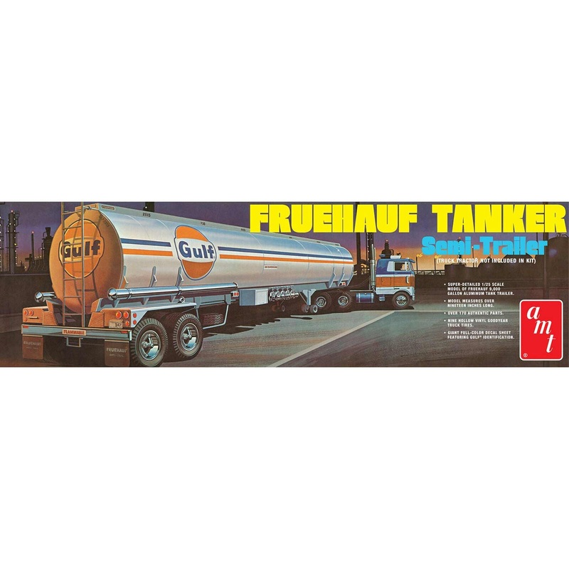 1/25 Fruehauf Tanker Gulf Semi Truck