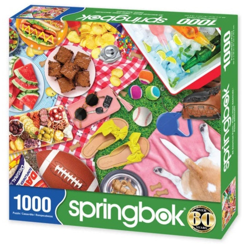 All American Picnic 1000pc Puzzle