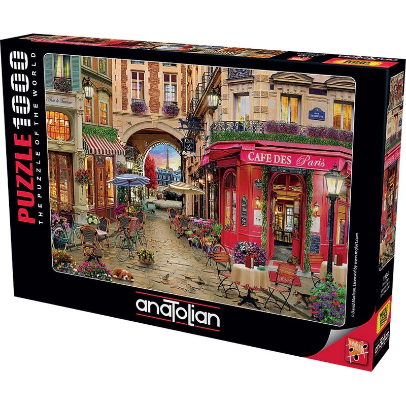 Cafe Des Paris 1000pc Puzzle