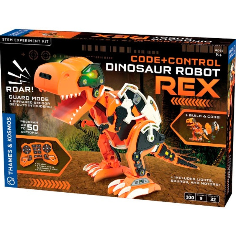 Code + Control Dinosaur Robot: Rex