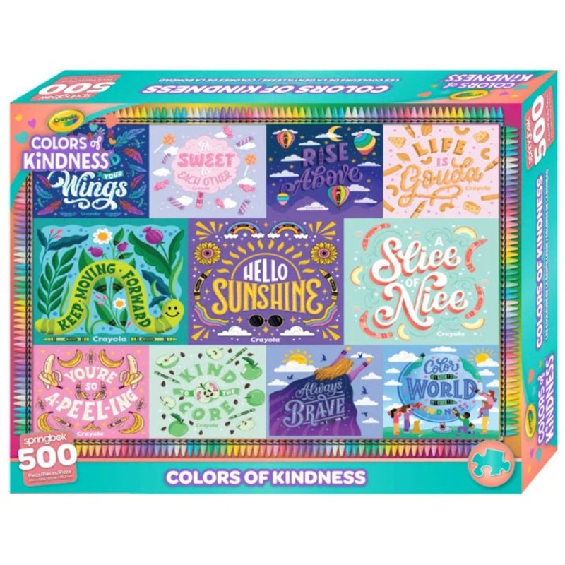 Crayola Colors of Kindness 500pc Puzzle