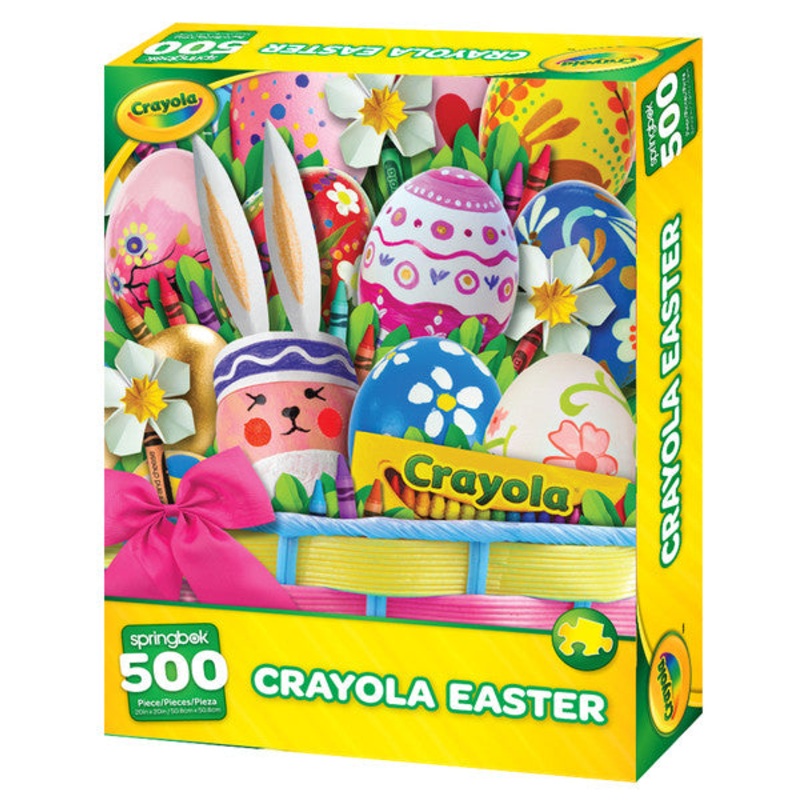 Crayola's Colorful Eggs 500pc Puzzle