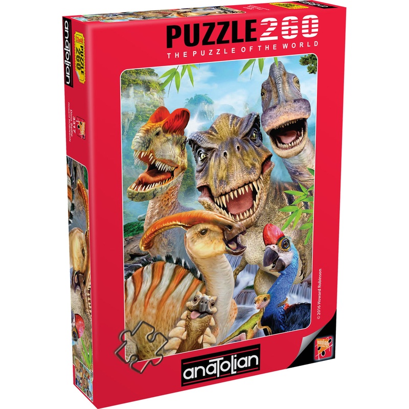 Dino Selfie 260pc Puzzle