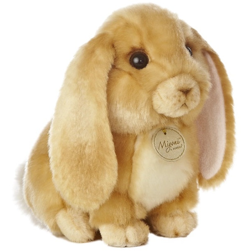 Miyoni 10" Lop Eared Rabbit Tan