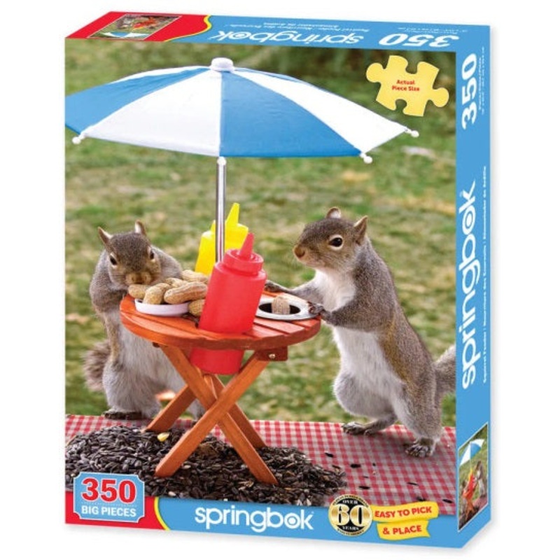 Squirrel Feeder 350pc Puzzle