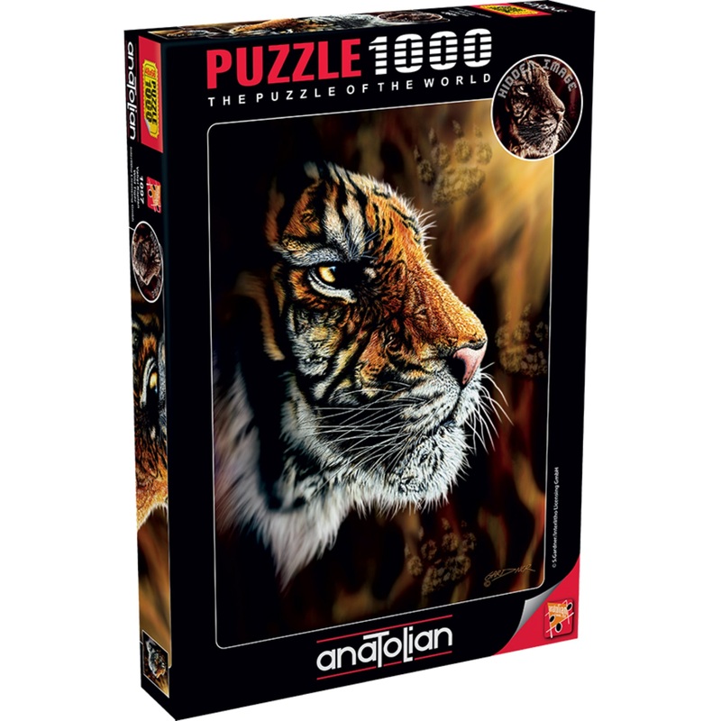 Wild Tiger 1000pc Puzzle