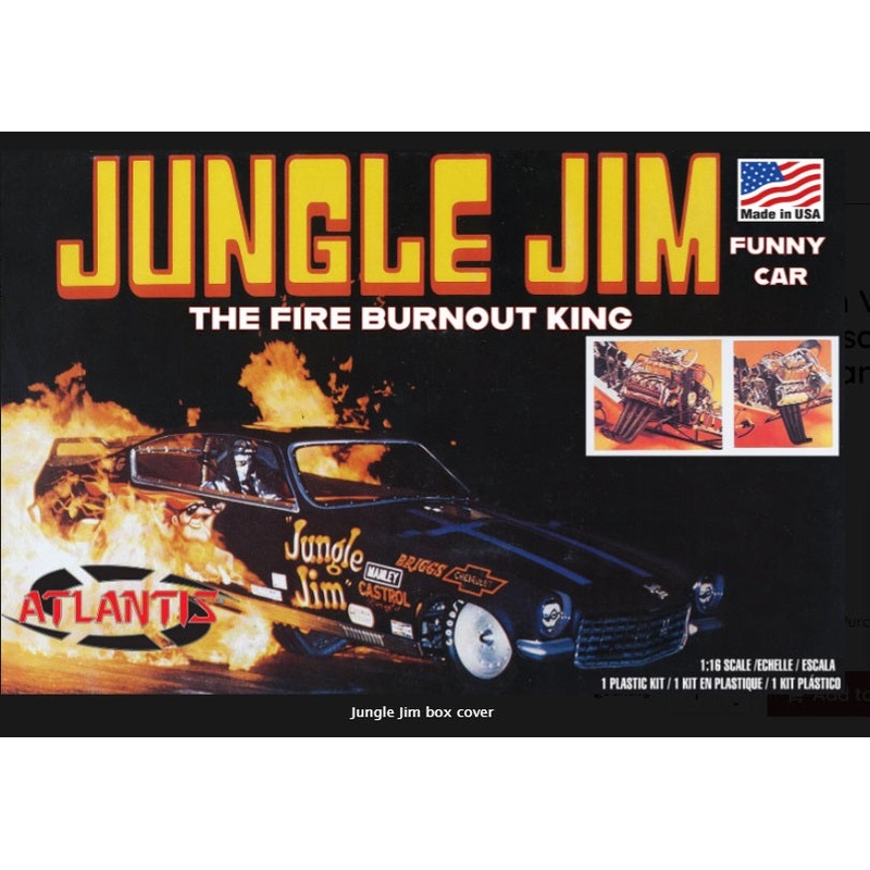 1/16 Jungle Jim Vega Funny Car