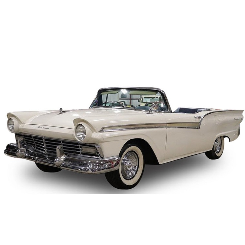 1/18 1957 Ford Fairlane 500 Skyline White