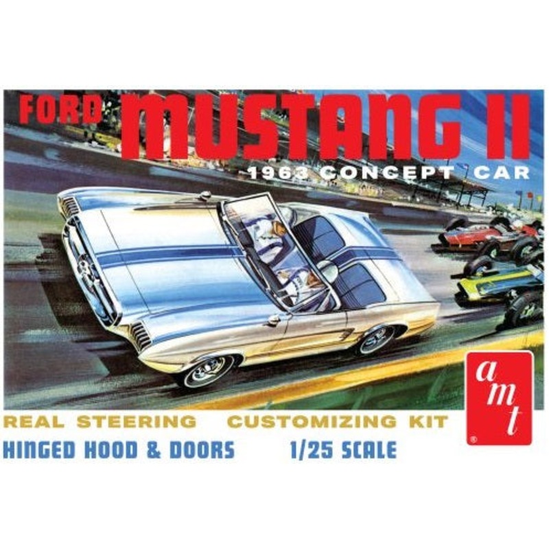 1/25 1963 Ford Mustang II Concept Car