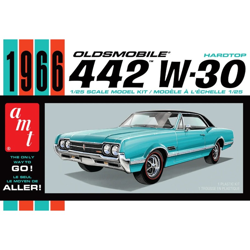 1/25 1966 Oldsmobile 442 Hardtop