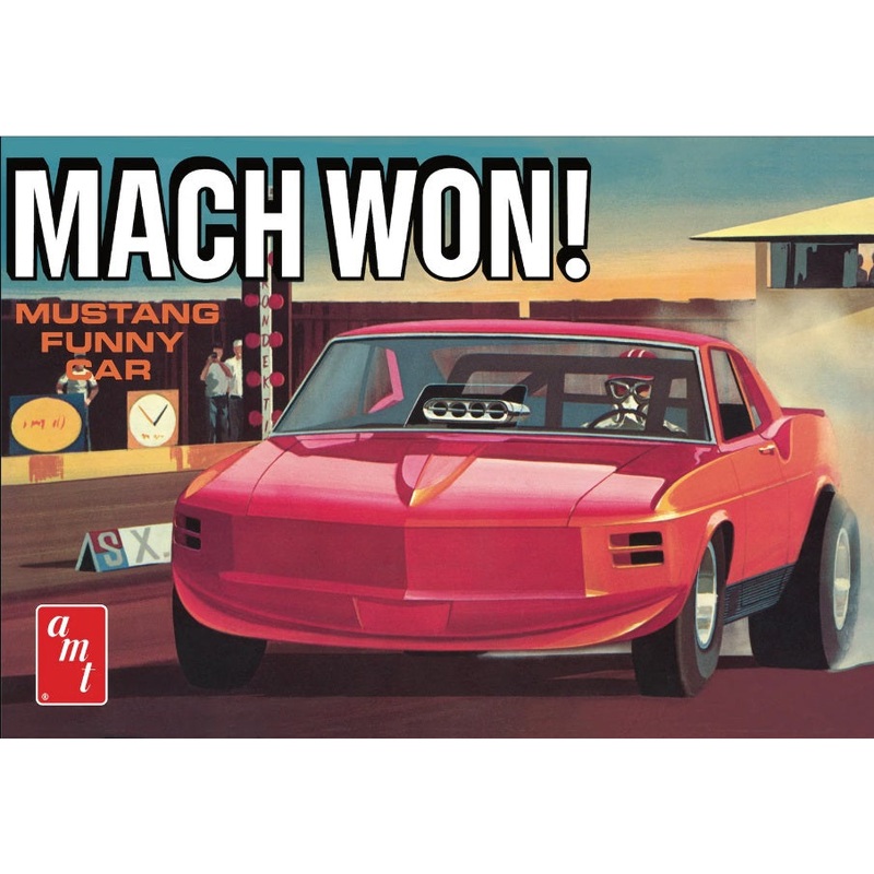 1/25 1970 Ford Mustang Mach Won Funny Car