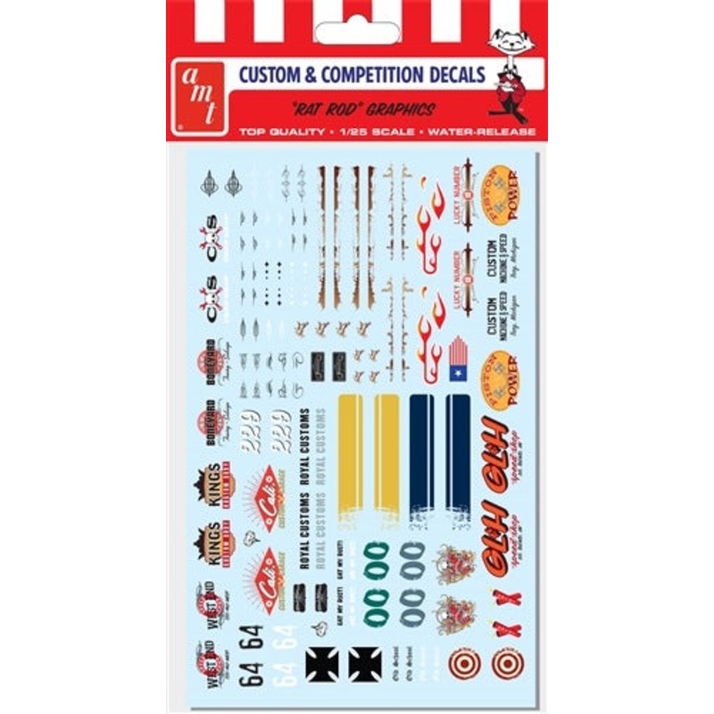 1/25 Rat Rod Graphics Decals