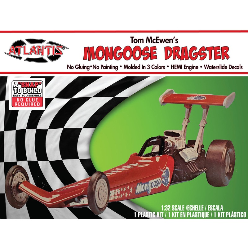 1/32 Tom McEwen Mongoose Dragster Snap