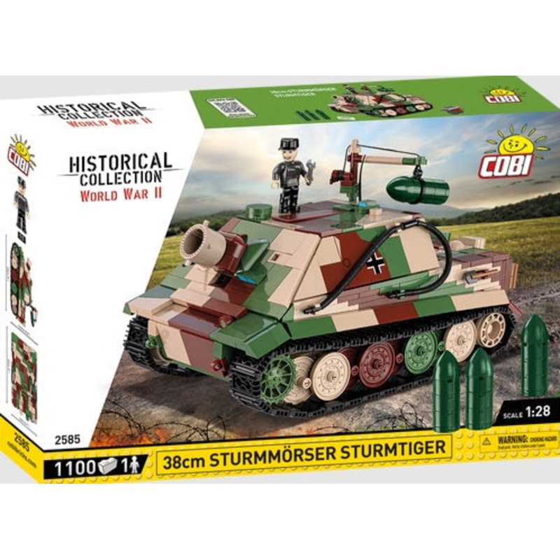 38cm Sturmmrser Sturmtiger Assault Gun 1100pc
