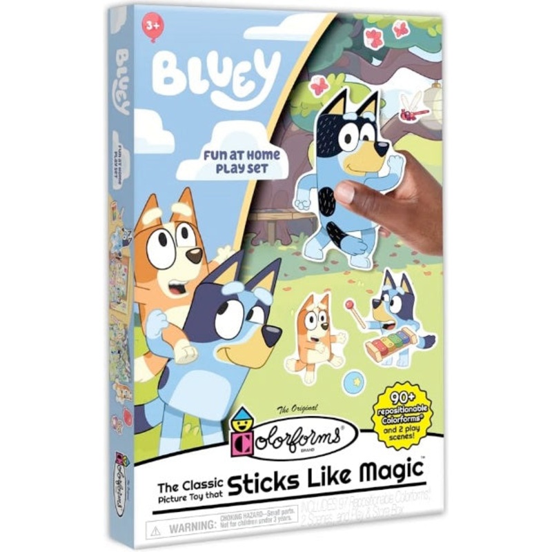 Bluey Colorforms Playset