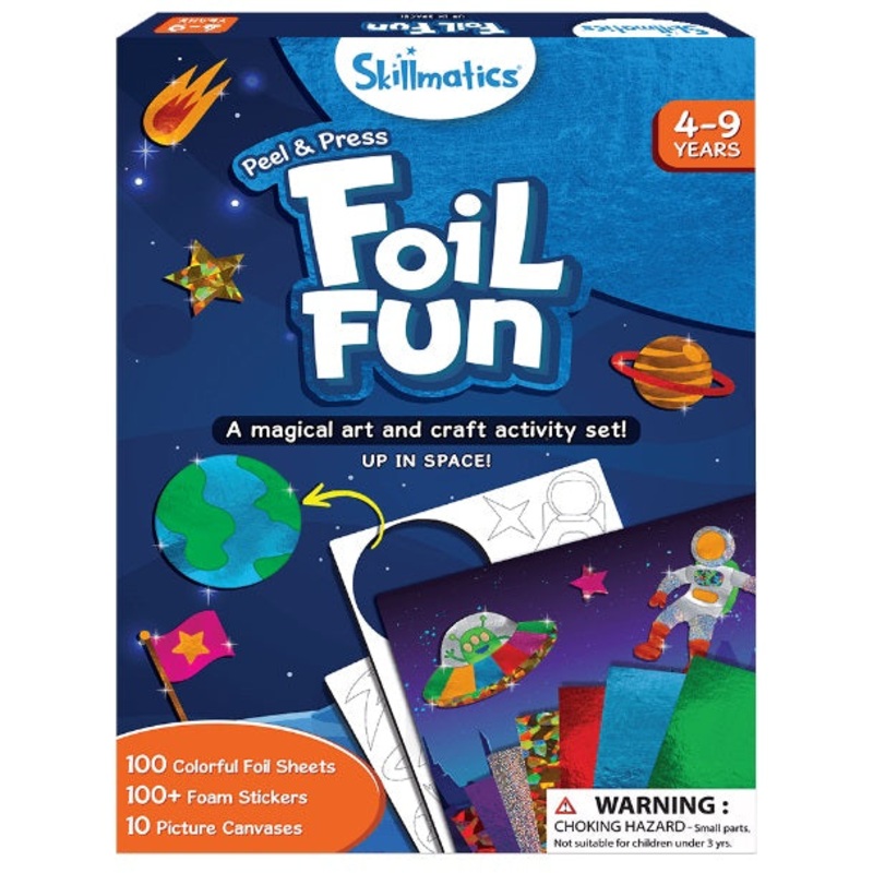 Foil Fun Up in Space