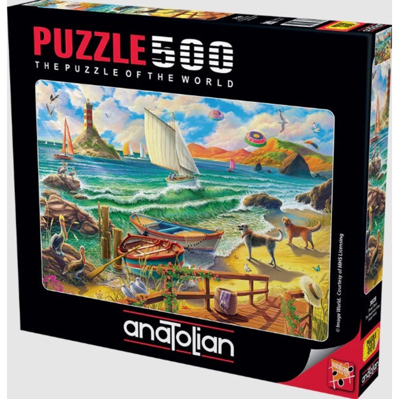 The Seashore View 500pc Puzzle