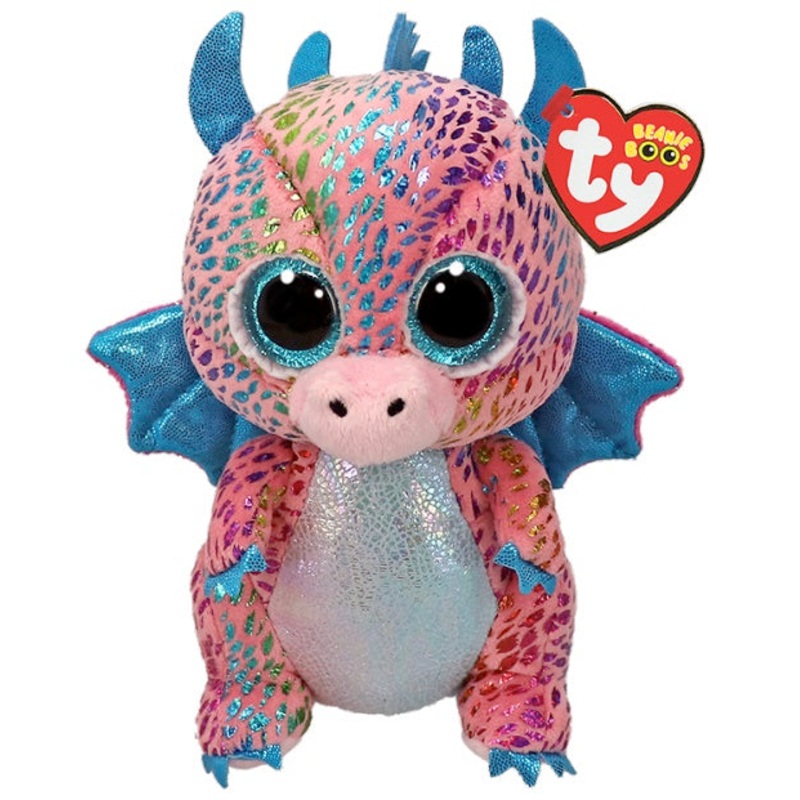 Flint Multicolored Dragon Small Beanie Boo