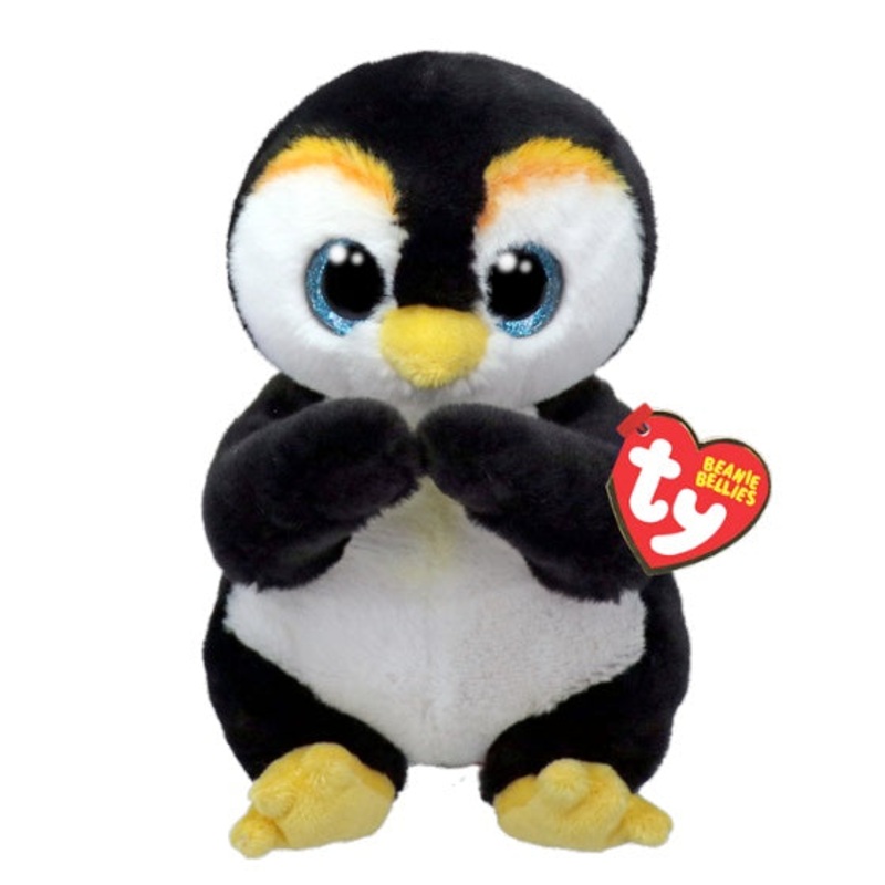 Neve Black and White Penguin Beanie Belly