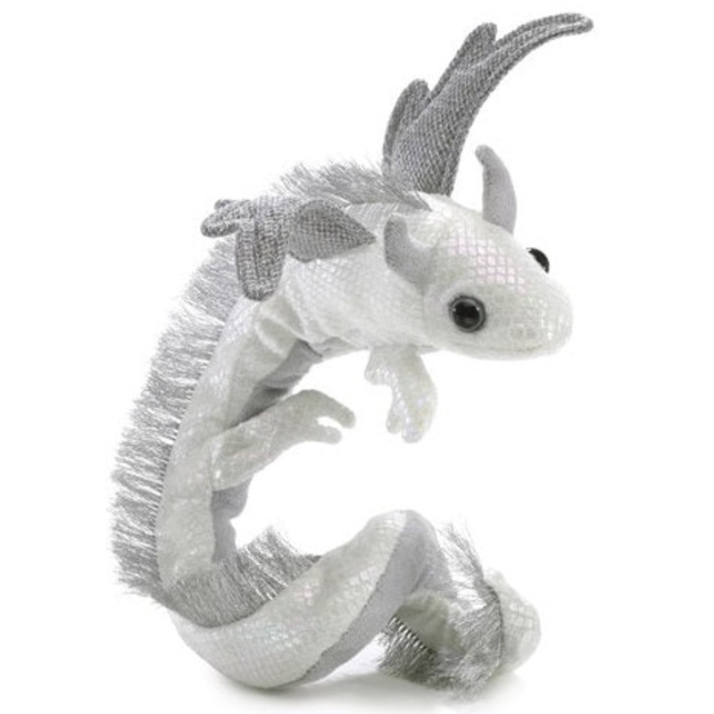 Pearl Dragon Wristlet Puppet